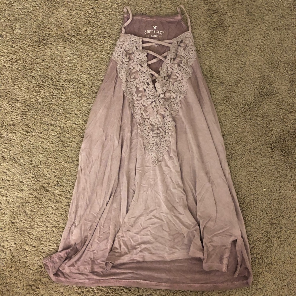 American Eagle Lace Tank Top